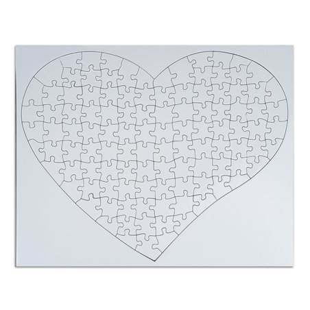 Foto puzzle serce ze zdjęciem A3 format (112 el.).