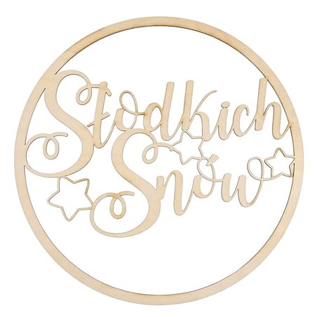 Baza do łapacza snów - obręcz nad łóżeczko - słodkich snów - wzór 1.