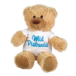 Miś Piotrusia - personalizacja zmień imię. 2