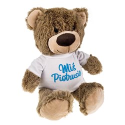 Miś Piotrusia - personalizacja - 38cm.