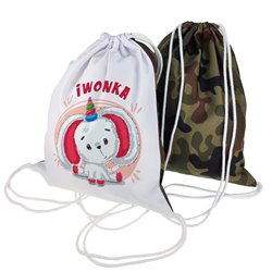 Super worko-plecak moro z imieniem - różne wzory. 2