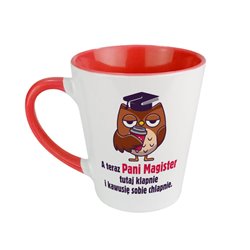 Zabawny kubek latte dla świeżo upieczonej pani magister -... 2