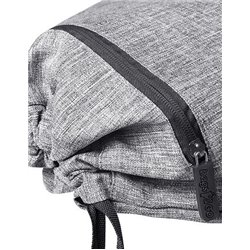 Plecak (worek) szary melanż - świetny do szkoły, na basen, siłownię, zakupy... - "Policja". 2