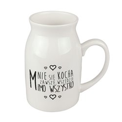 Kubek dzbanek dla bliskiej Ci osoby.