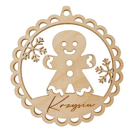 Personalizowane bombki na choinkę - różne wzory.