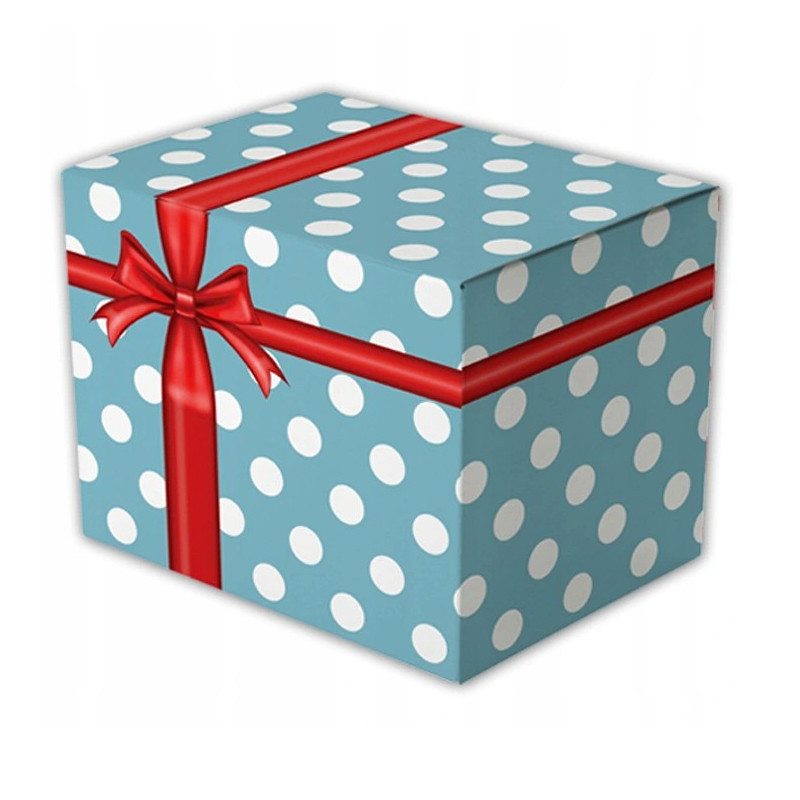 Pudełko prezentowe na kubek - wzór 4.
