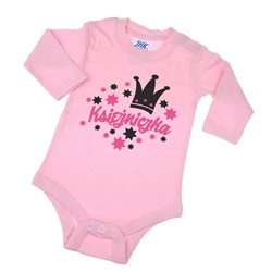 Body dla księżniczki - krótki lub długi rękaw - wzór 2.