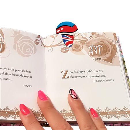 Zakładka do książki dla nauczyciela angielskiego.