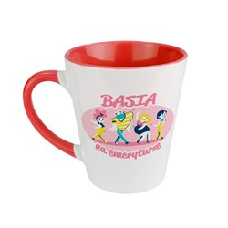 Kubek latte prezent dla kobiety z okazji przejścia na emeryturę- podaj imię. 2