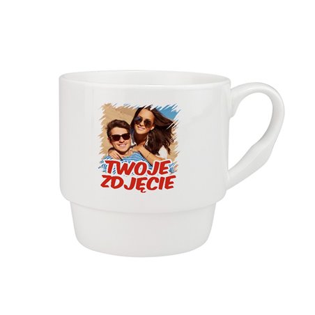 Kubek 300 ml z Twoim zdjęciem, grafiką lub tekstem.
