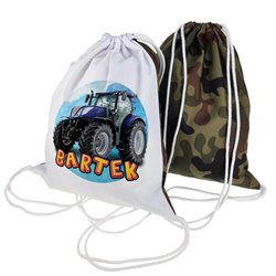 Super worko-plecak moro z grafiką "Traktor"- różne wzory- podaj imię dziecka. 2