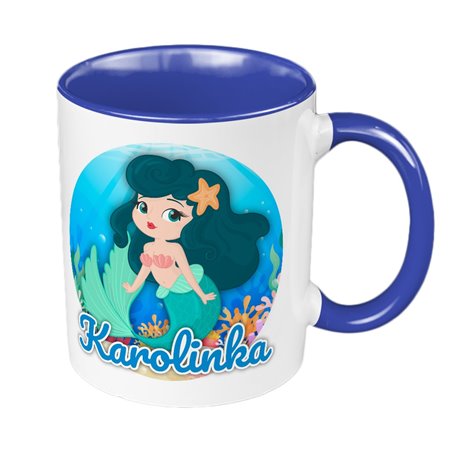 Kubek 330 ml kolorowy z nadrukiem