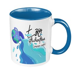 Kubek 330 ml kolorowy "Łzy studentów"- prezent z okazji Dnia Nauczyciela.
