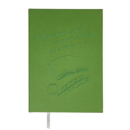 Notes (przepiśnik) dla nauczyciela - "Najlepszy nauczyciel nie uczy z książek".