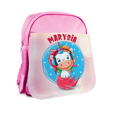 Plecak dla przedszkolaka - Kroworożec z imieniem.