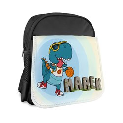 Plecak dla przedszkolaka - Dinozaury z imieniem- różne kolory i wzory. 2