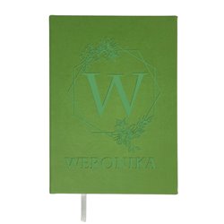 Notes (przepiśnik) z inicjałem- różne wzory i kolory.