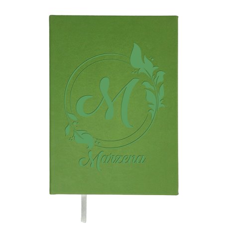 Notes (przepiśnik) z inicjałem- różne wzory i kolory.