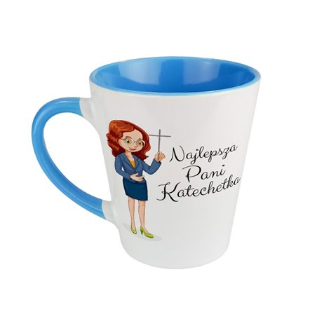 Kubek latte na dzień nauczyciela "Najlepsza Pani Katechetka".