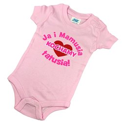 Body dla maluszka "Ja i mamusia kochamy tatusia"- świetny prezent z okazji Dnia Ojca. 2