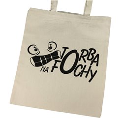 Super torba "Torba na fochy" z długimi uszami i zamkiem.