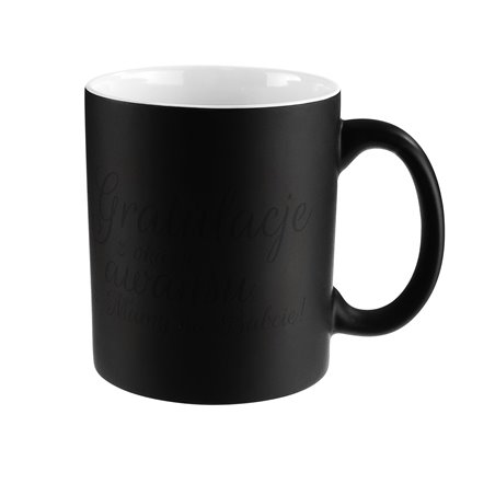 Kubek magiczny "Gratulacje dla Przyszłej Babci''- niespodzianka.