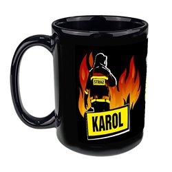 Super duży kubek XXL dla strażaka OSP - 450ml. 2