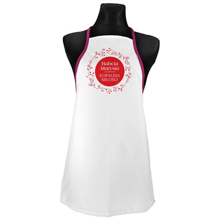 Fartuch (fartuszek) kuchenny "Babcia kopalnia miłości".