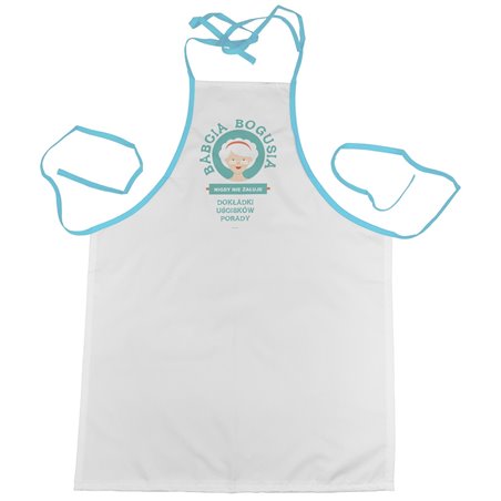 Fartuch (fartuszek) kuchenny "Babcia nigdy nie żałuje".