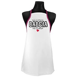 Fartuch (fartuszek) kuchenny "Najlepsza Babcia".
