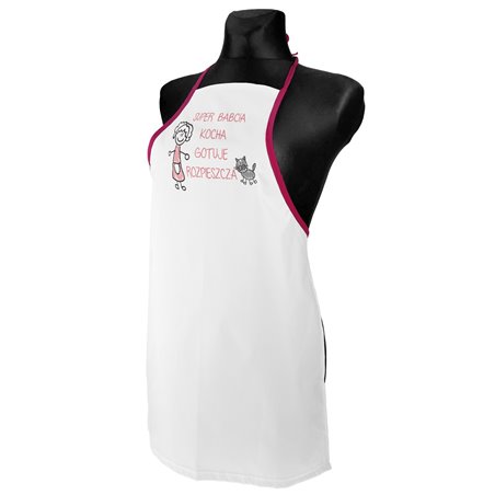 Fartuch (fartuszek) kuchenny "Super Babcia".