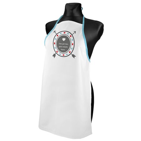 Fartuch (fartuszek) kuchenny "Dom jest tam, gdzie mama".