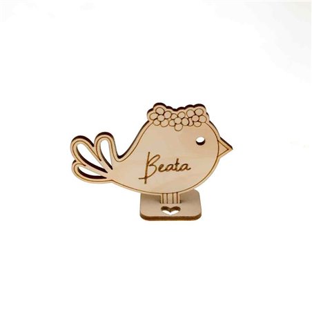 Vinietki ślubne na stół dla gości weselnych- Ptaszki- wybierz swój wzór.