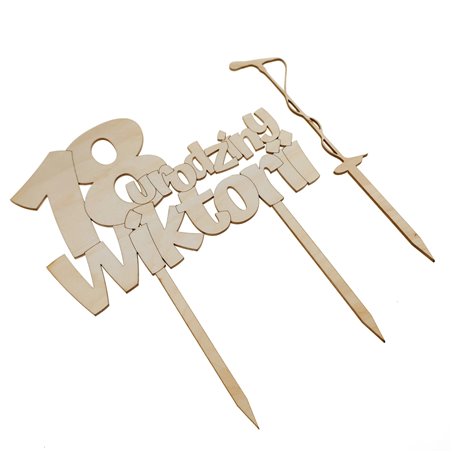 Topper na tort na urodziny - z imieniem solenizanta- dla miłośnika muzyki z mikrofonem.