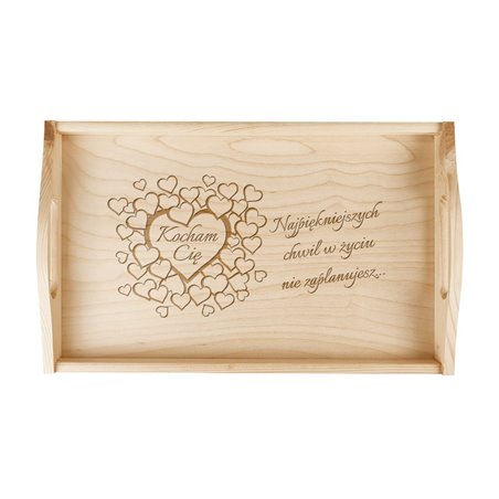 Taca z grawerem specjalnie dla bliskiej osoby- Walentynki, rocznica, ślub.