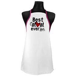 Fartuch (fartuszek) kuchenny "Best mum ever".