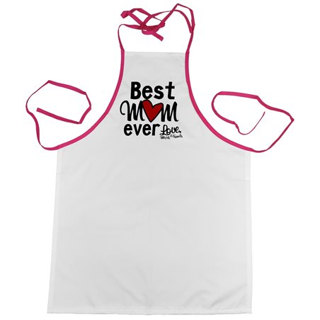 Fartuch (fartuszek) kuchenny "Best mum ever".