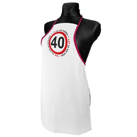 Fartuch (fartuszek) kuchenny - prezent z okazji urodzin.