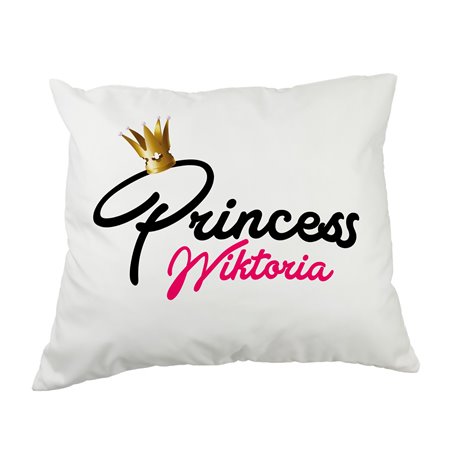 Duża poduszka dla dziewczynki "Princess" - 60 x 50cm.