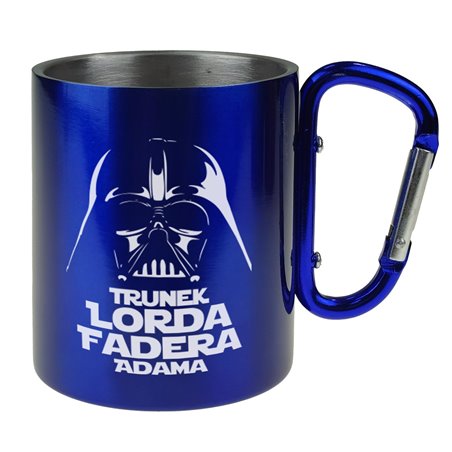 Kubek z karabinkiem - Lord Fader- podaj imię taty.