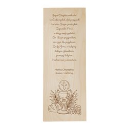 Duże pudełko na czekoladę XXL i pieniądze na Komunię Świętą wzór 3. 2