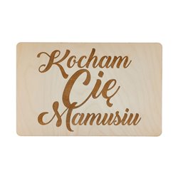 Tabliczka do sesji zdjęciowych- Kocham Cię Mamusiu.