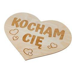 Tabliczka do sesji zdjęciowych- Kocham Cię. 2