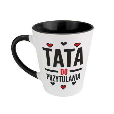 Kubek latte "Tata do przytulania" - super prezent z okazji Dnia Ojca.
