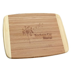 Deska do krojenia, bambusowa FLORINA BORDO - z grawerem...