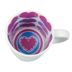 Kubek z wnętrzem w serca "Game over". 2