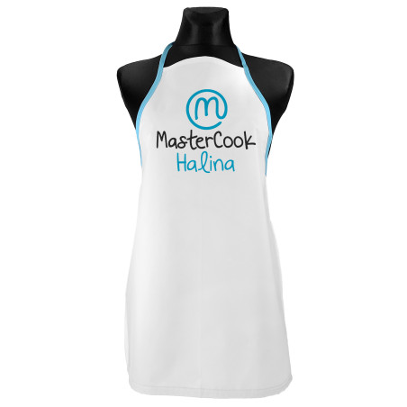 Fartuszek "Master cook Amelia" - podaj imię.
