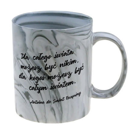 Kubek marmurek specjalnie dla niej- Dzień dobry Piękna- różne kolory.