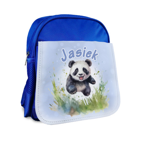 Plecak dla przedszkolaka - Panda z imieniem.