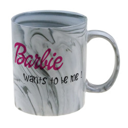 Kubek marmurek specjalnie dla niej- Barbie wants to be...